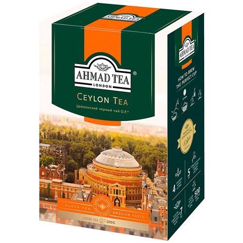 Ahmad Tea чай черный Ceylon OP, 200 гр Ahmad Tea чай черный Ceylon OP, 200 гр